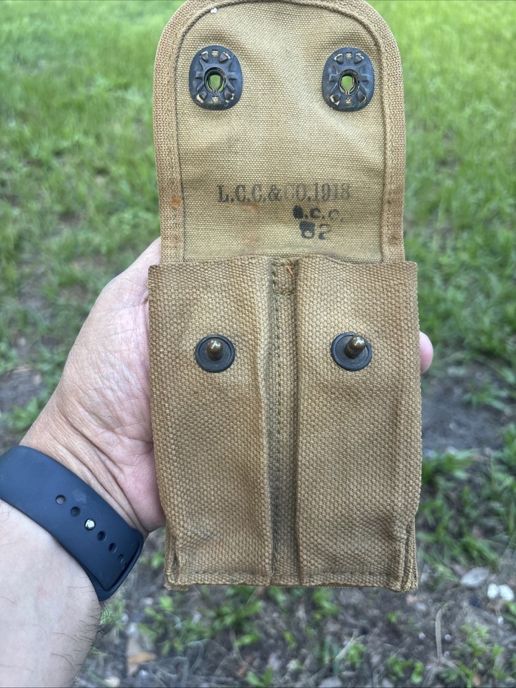 L.C.C. & CO 1918 1911 Magazine Pouch