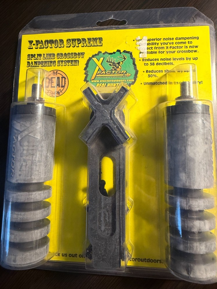 X FACTOR SPLIT LIME CROSSBOW DAMPENING SYSTEM