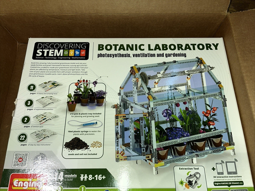 New- Engino STEM Botanic Laboratory (Discovering Stem)