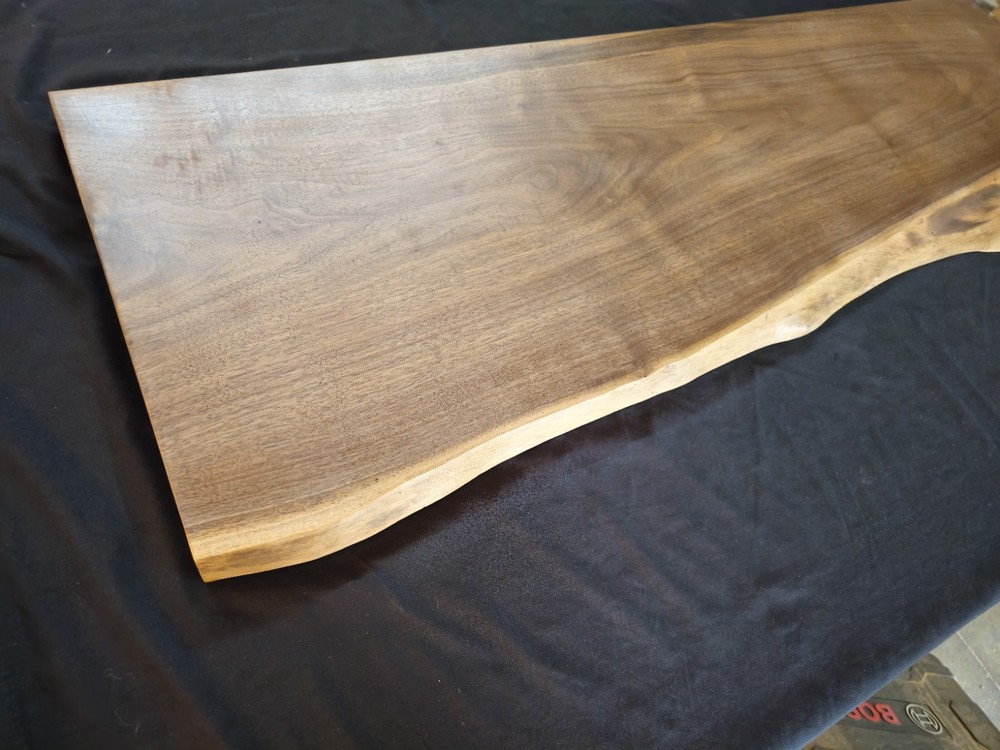 Large Live Edge Black Walnut Slab