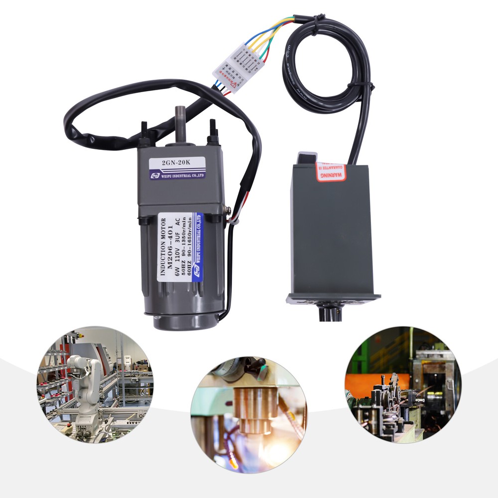 110V motor speed controller, speed adjustable regulator gear motor (20k)