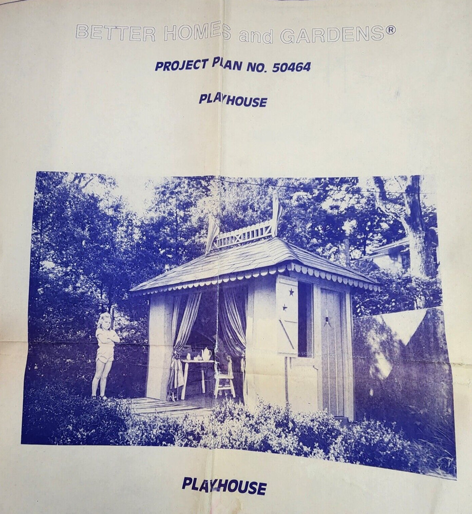 Vintage Better Homes and Gardens Project Plan No. 50464 1981
