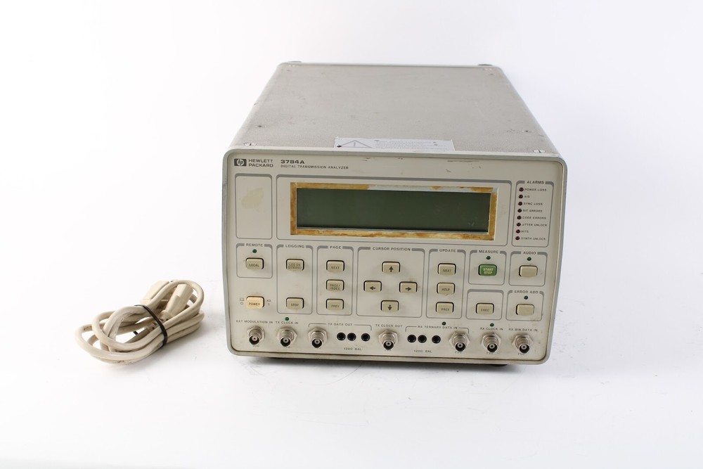 HP Hewlett Packard / Agilent / Keysight 3784A Digital Transmission Analyzer