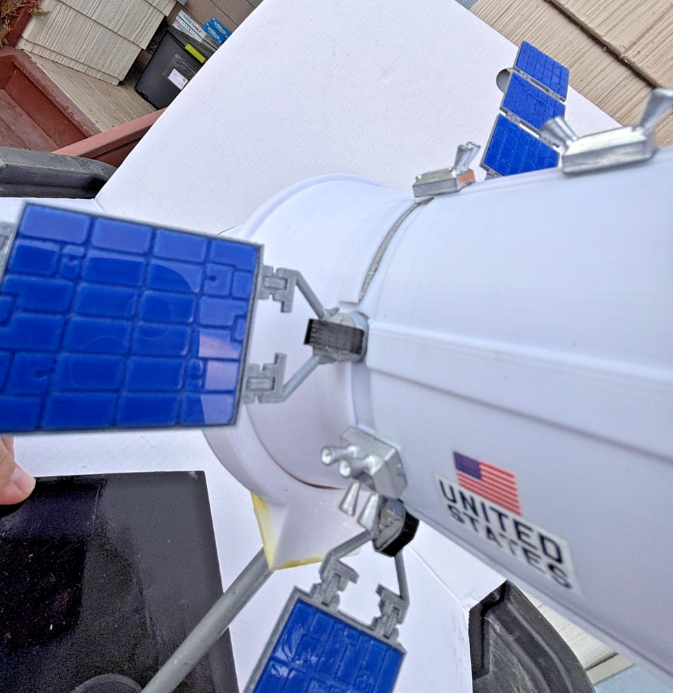 Custom 3D Print NASA Orion Mars Mission Stack CM SM ICPS Display