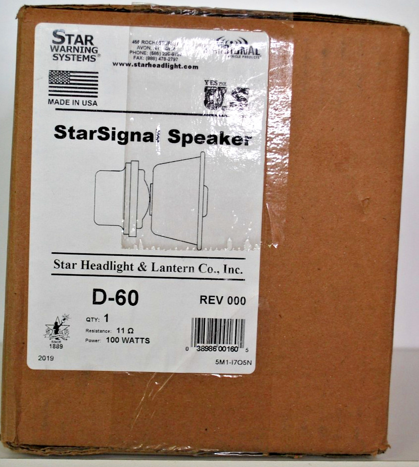 StarSignal D-60 100W Speaker