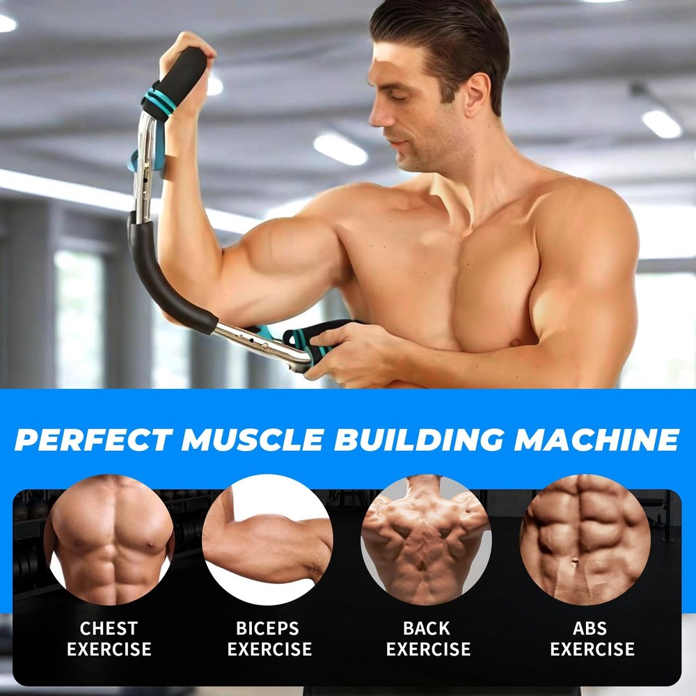 Twister Arm Exerciser, Adjustable Chest Expander, arm Exerciser, Shoulder Mus...