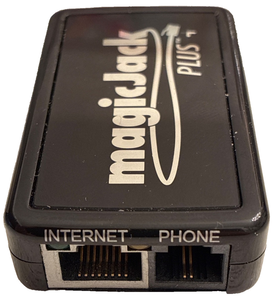 MagicJack PLUS VoIP USB Phone Adapter for Internet Calling – Home & Business