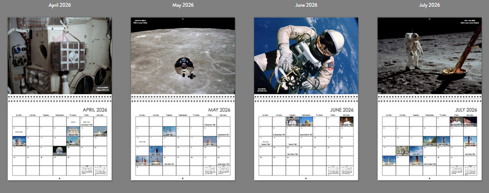 2026 APOLLOSPACE CALENDAR
