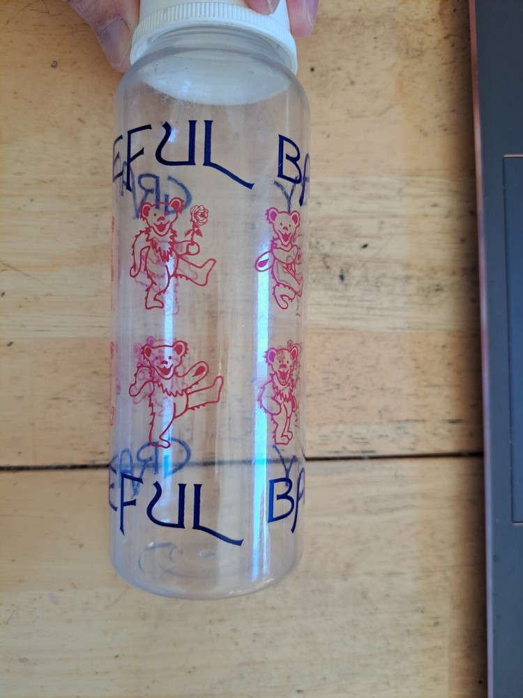 Vintage Grateful Dead Dancing Bear Baby Bottle