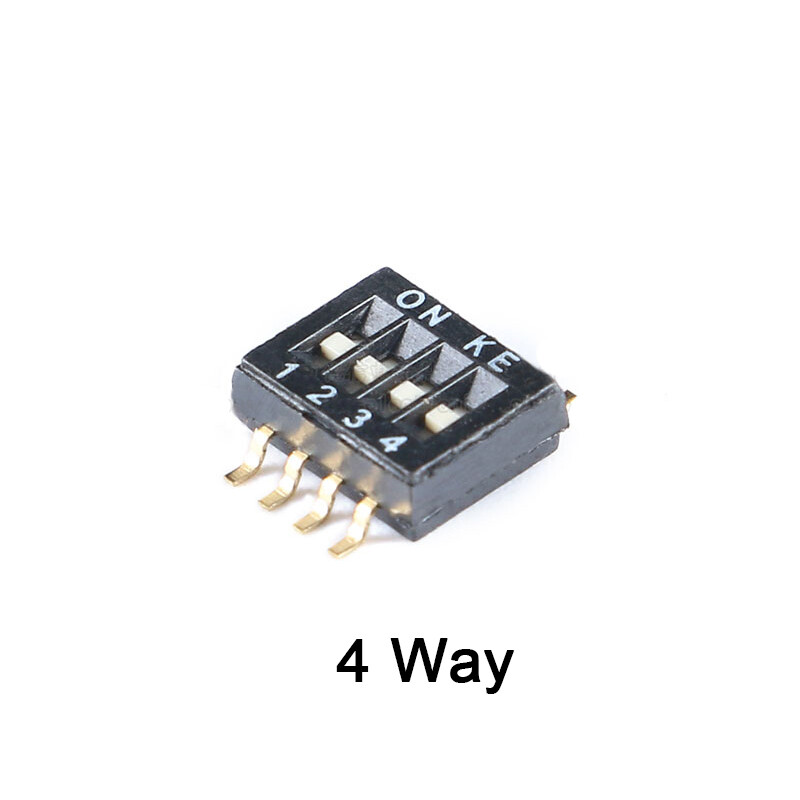 2 Way 4 Way 8 Way Low Profile SMD DIP PCB Switch Pitch 1.27mm Toggle Switch