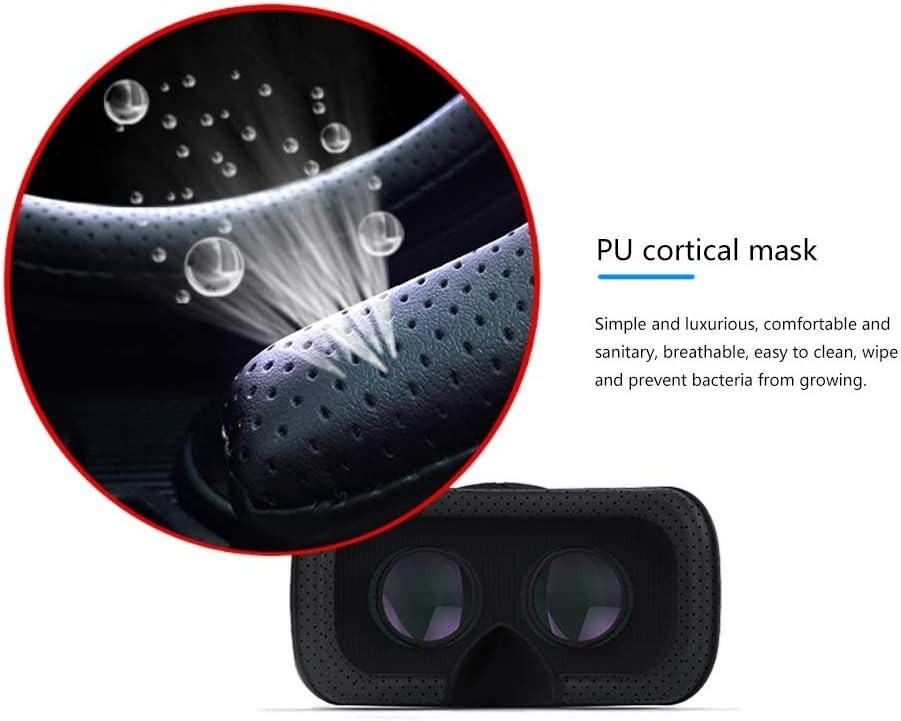HD Virtual Reality Headset w/Controller/Gamepad,VR Headsets for iPhone/Androi...