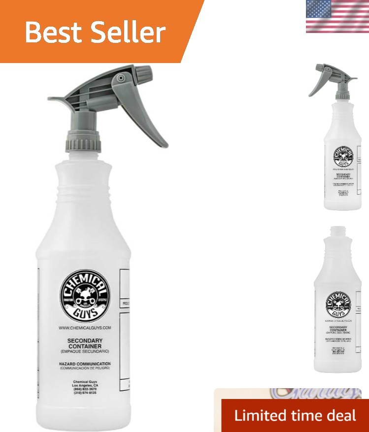 Chemical-Resistant Sprayer 32oz Clear