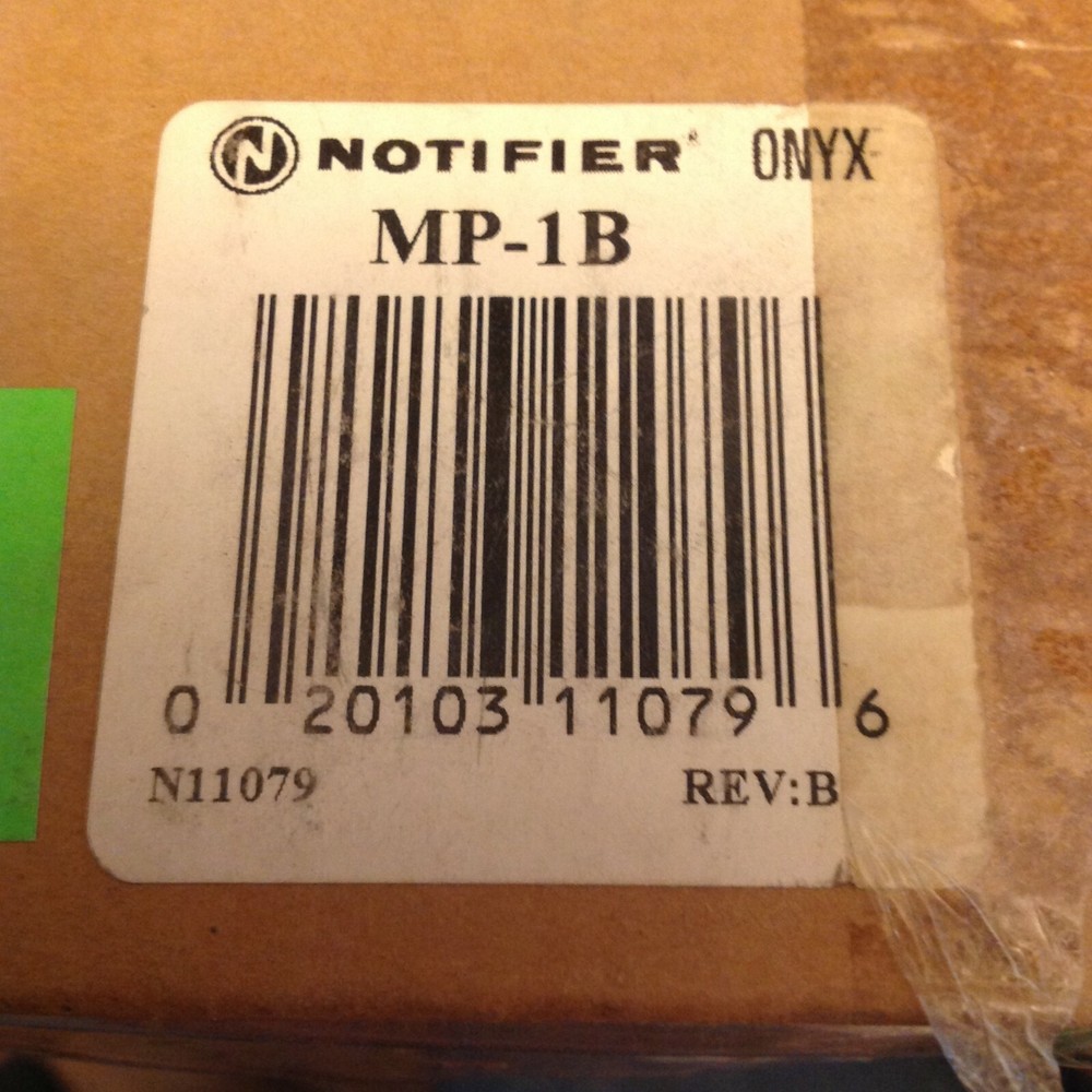 Brand New Notifier MP-1B PANEL MODULE ROW DRESS PLATE