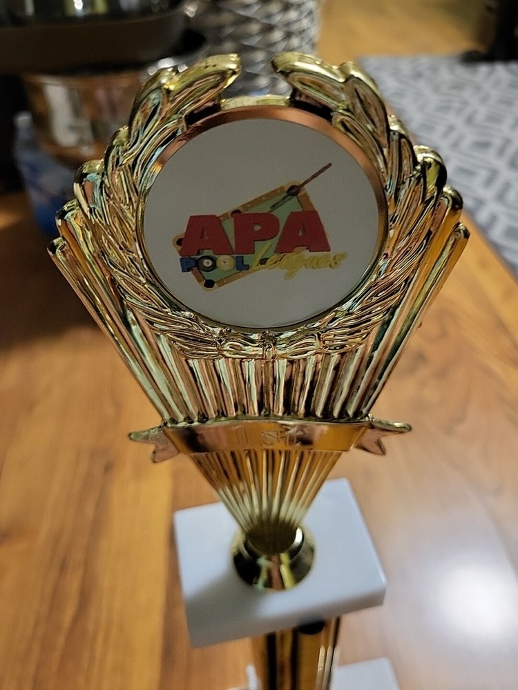 19" 2013 1st Place Trophy Billiards