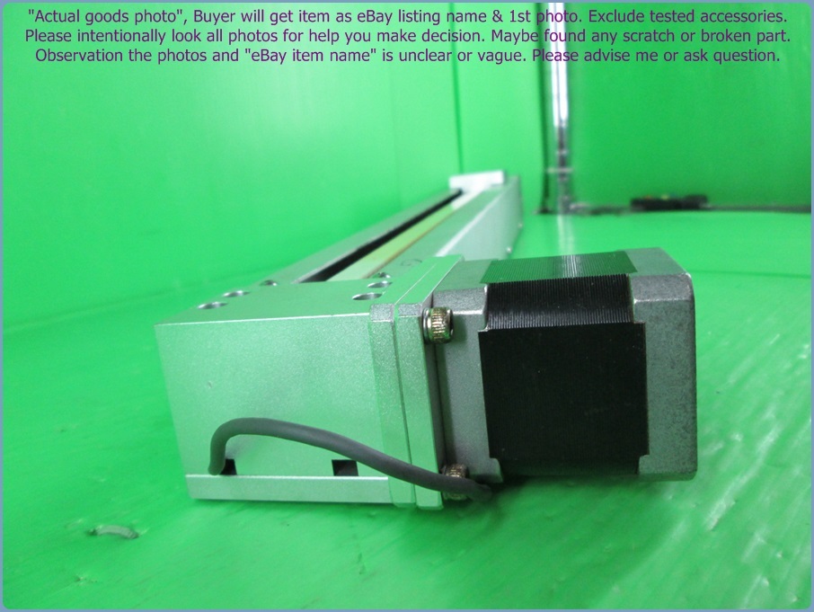 Linear Stage actuator Belt driven &Motoas photo,Stroke 30cm, Mini CNC 3D printer