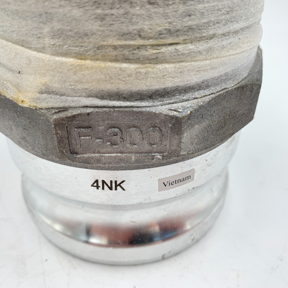 F-300 Male Camlock Adapter 3" Thread