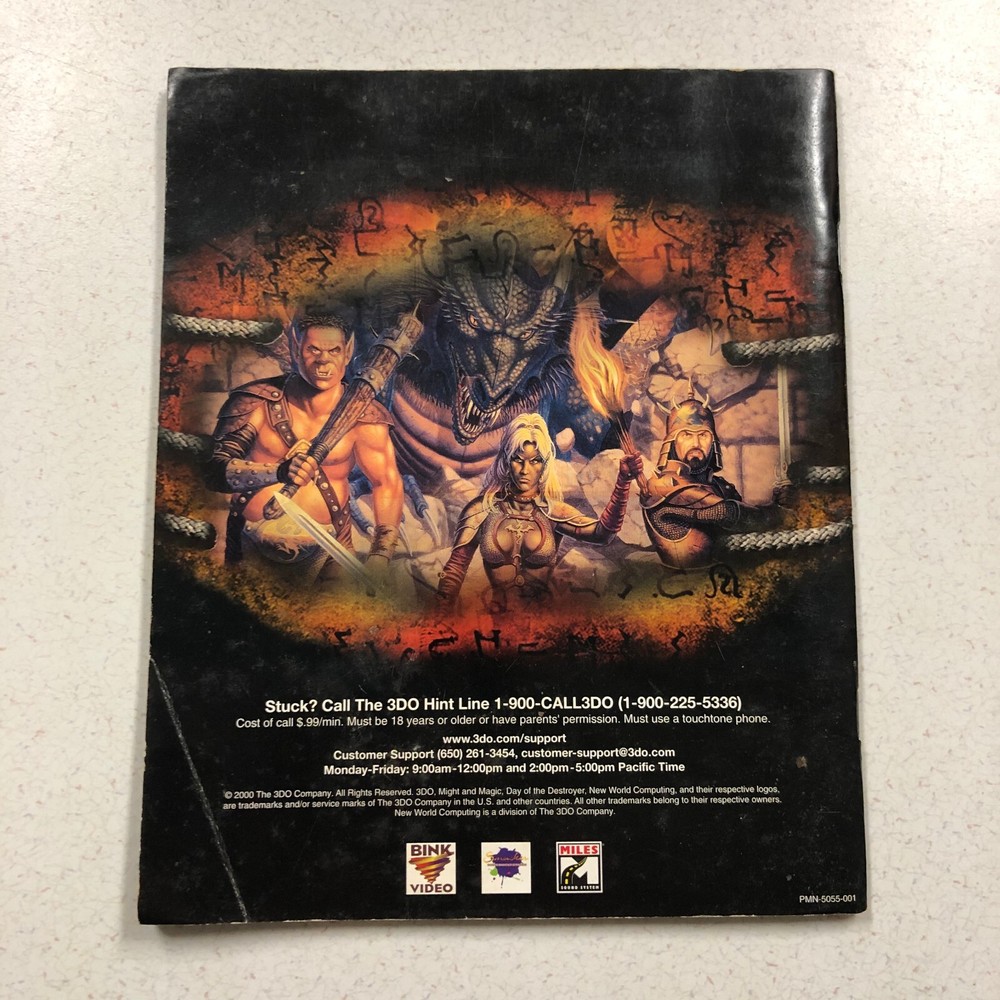 Might & Magic VIII Player Manual - Instruction Booklet ONLY ( Windows PC )