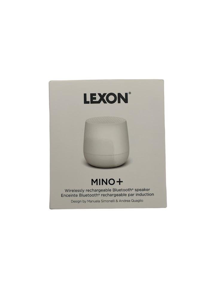Lexon Mino+ Mini Bluetooth Speaker with Wireless Recharge