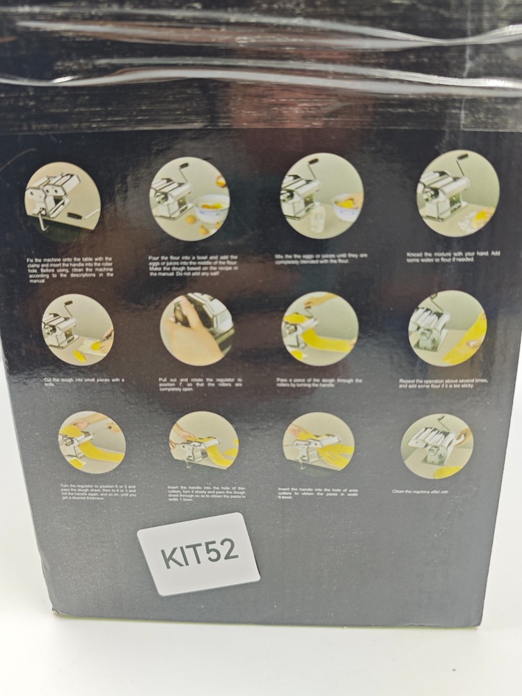 YASHE Home Noodle Machine Pasta Maker – Open Box