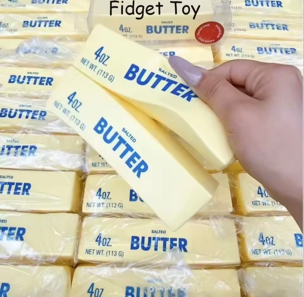 Soft Slow Rebound Butter Stick Squeezing Toy/Stress Reliever