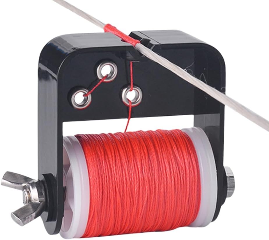 Archery Bowstring Serving Tool with Jig for Bow Strings and Serving Thread