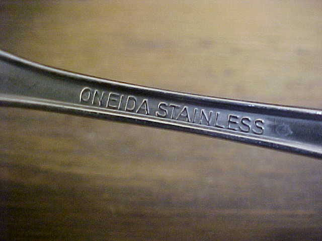 Oneida Stainless MORNING BLOSSOM Burnished Handle 3 Serving Pieces