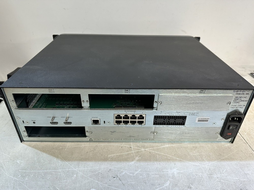 SAVANT SMARTMEDIA PRO CHASSIS SSP-0600-00 NO MODULES