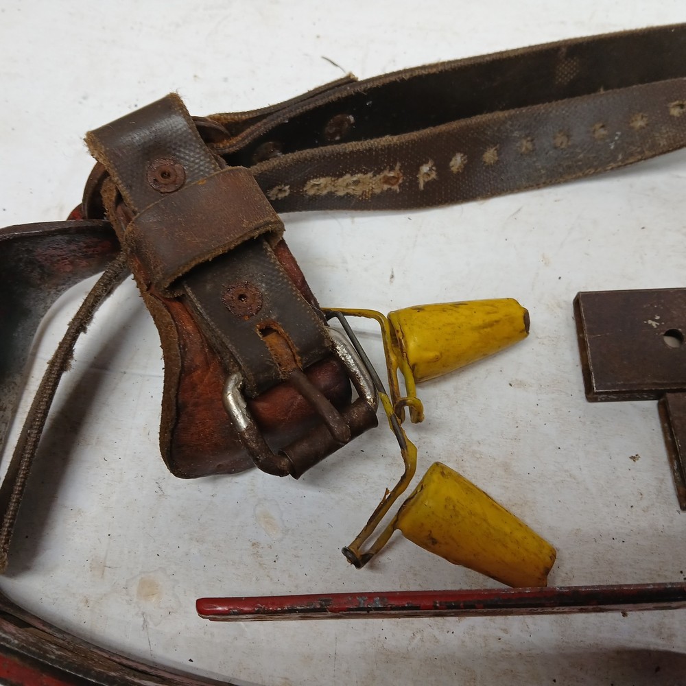 BASHLIN,CLIMBERS, MODEL BD-16B, POLE GAFFS, CLIMBERS HAVE REPLACEABLE GAFFS (1)