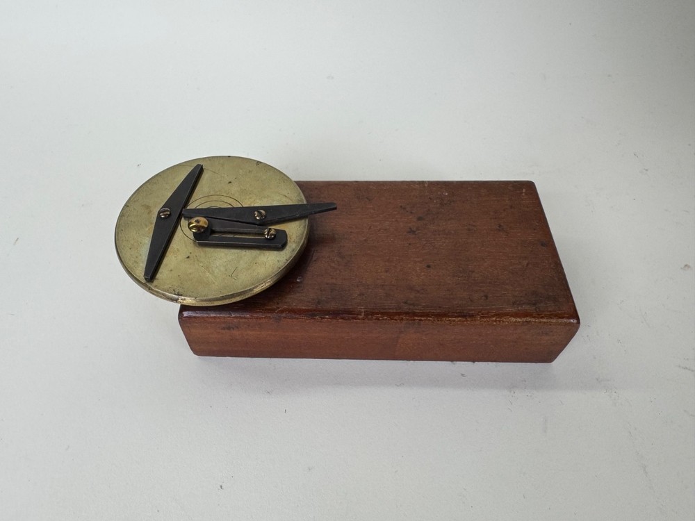 Antique 19th-Century Binocular Brass Microscope – Charles G. Ewing