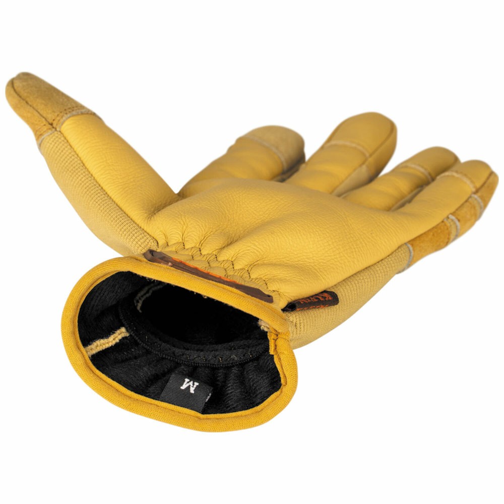 Klein Tools 60606 Leather All Purpose Gloves, Small