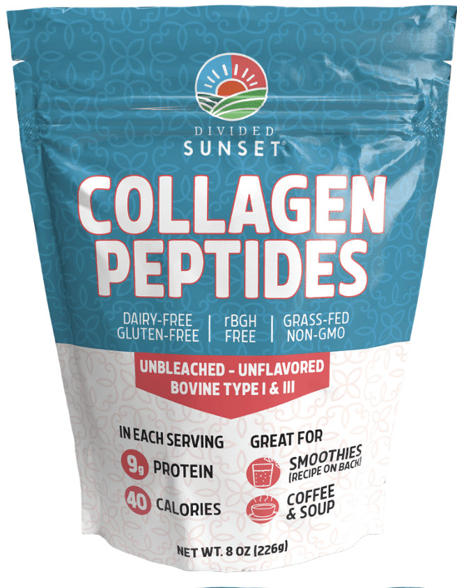 Collagen Peptides Powder Mix, Unflavored - Unbleached, 8 oz