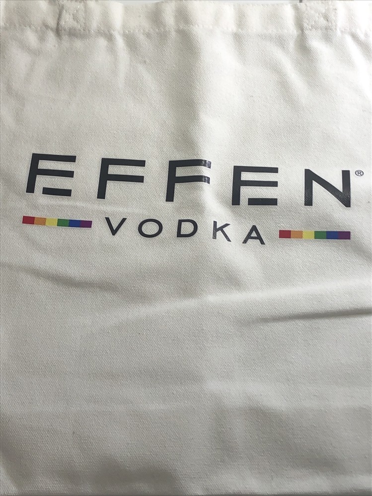 EFFEN Vodka Canvas Bag New