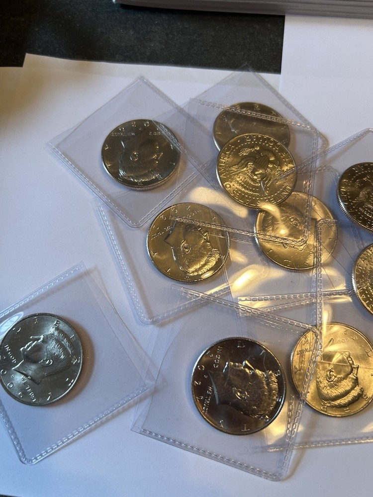 Kennedy Half Dollars Random Dates Sent Uncirculated