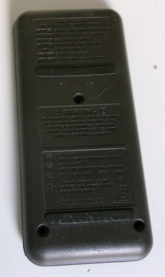 Bottom case for Fluke 80 Series DMM