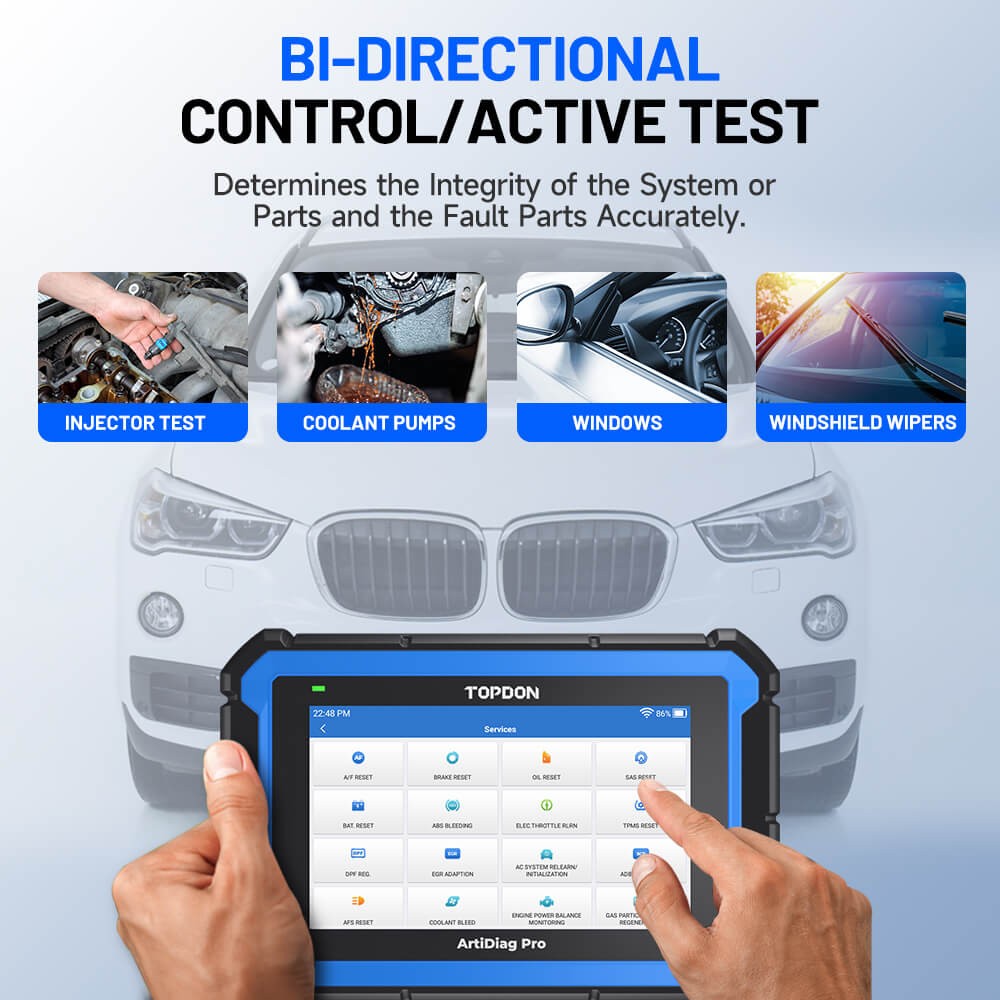 2026 TOPDON AD Pro V2.0 Car Diagnostic OBD2 Code Scanner Full System Coding