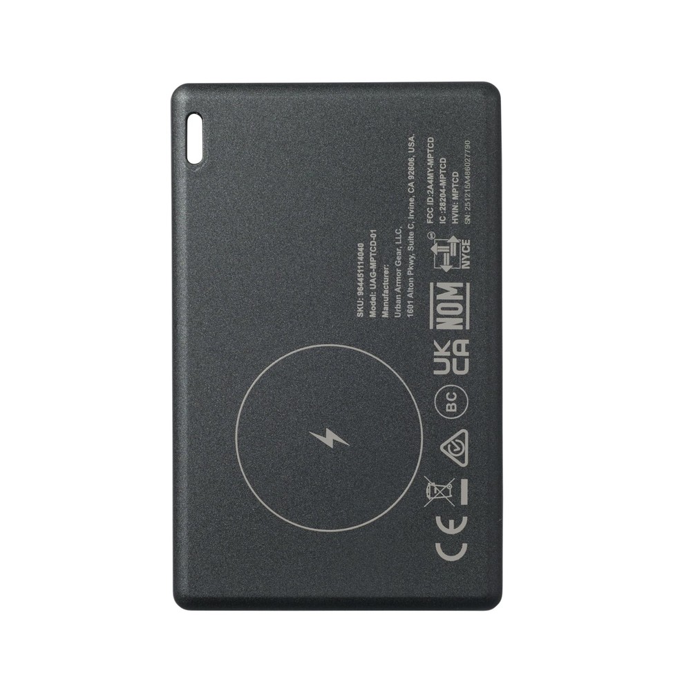 UAG Metropolis Tracker Card Mfi Certified Slim iOS & Android Black/Micro Hexagon