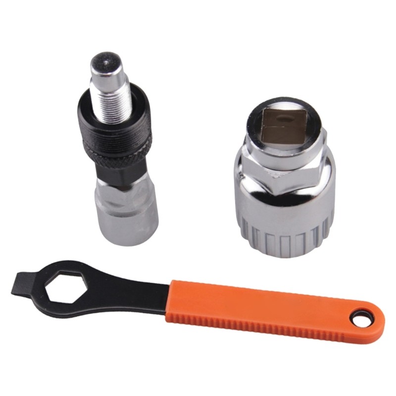 Bicycles Crank Pullers Bicycles Bottom Bracket Removal Tool with 16mm Spanners