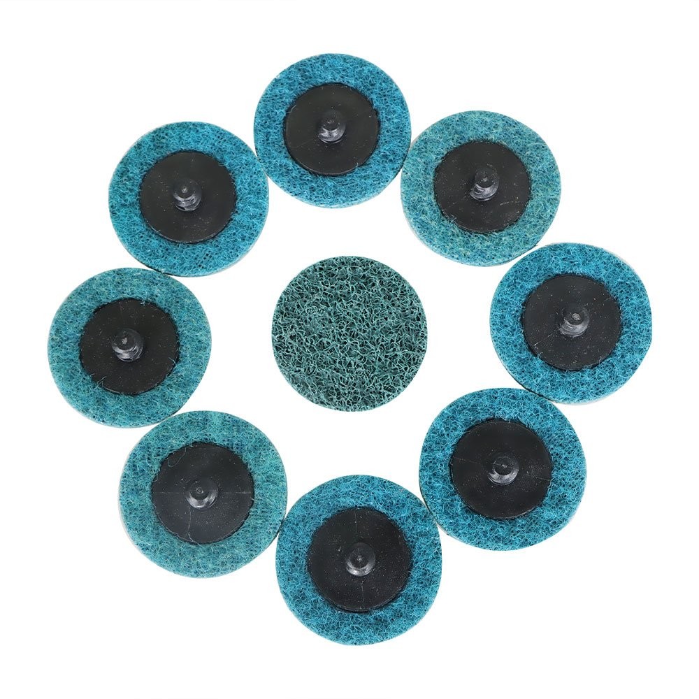 50 Pcs 2 Inch Fine Surface Conditioning Discs Roll Lock Grinder Sanding Pads