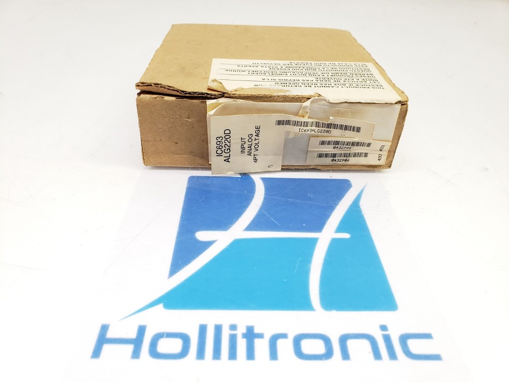 GE Fanuc Analog Input 4PT Voltage PLC Module IC693ALG220D