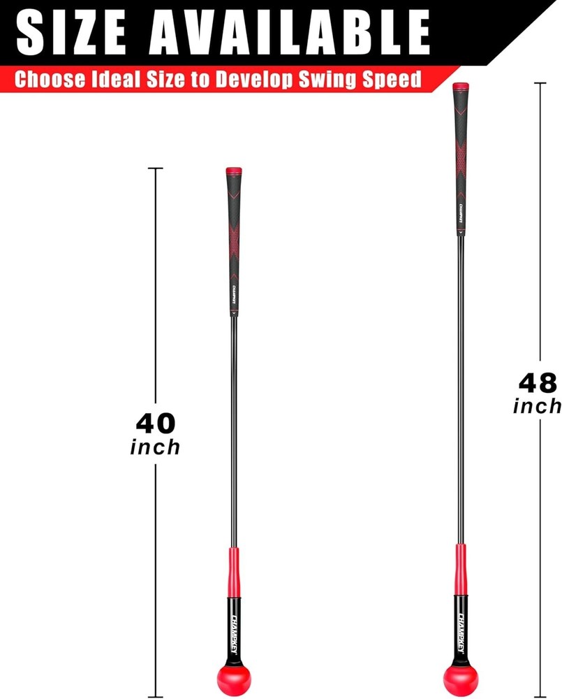 Golf Swing Trainer - Tempo & Flexibility Training Aids Warm-Up Stick Ideal fo...