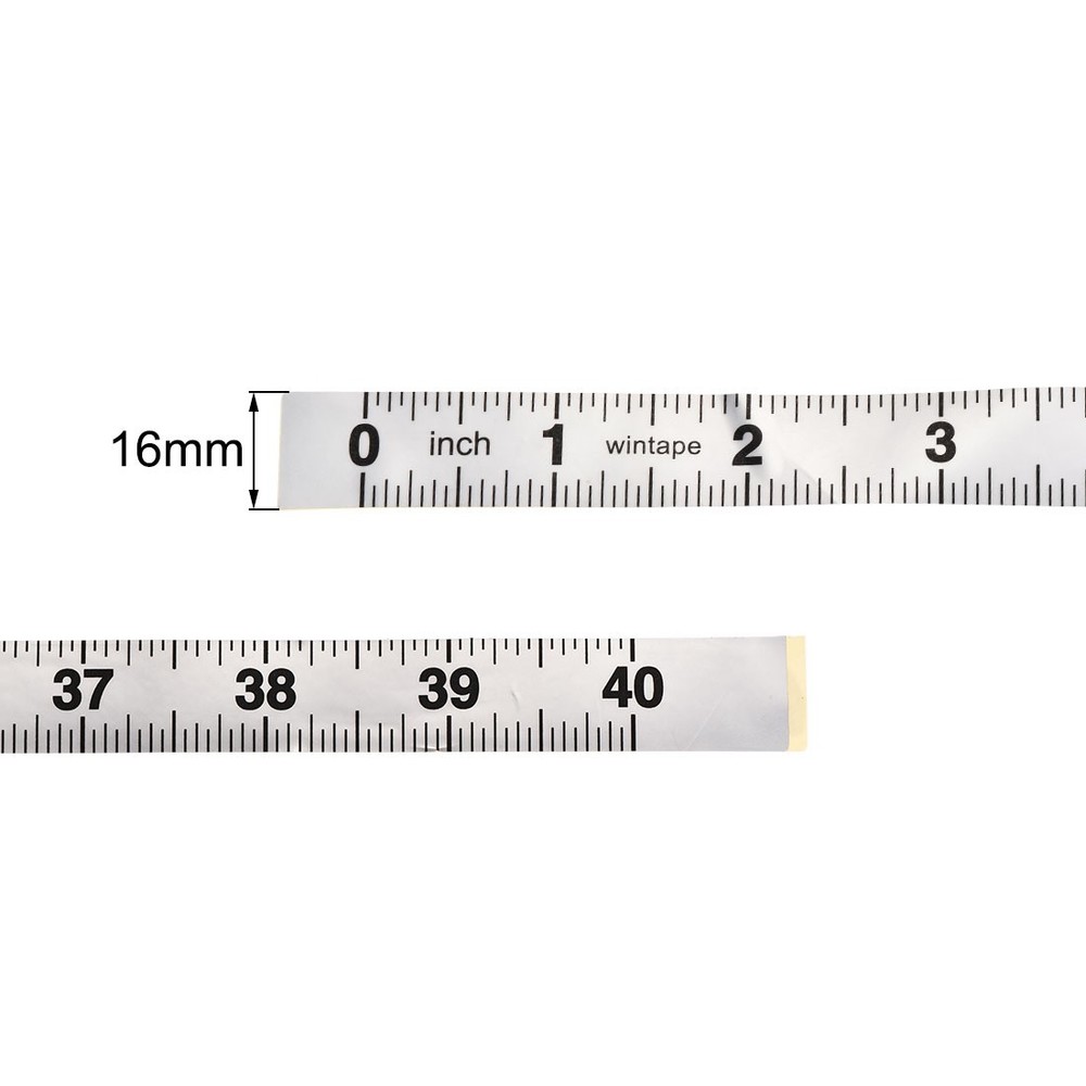 Support Tape Sticker Size 40" Custom Sewing Measuring Tool