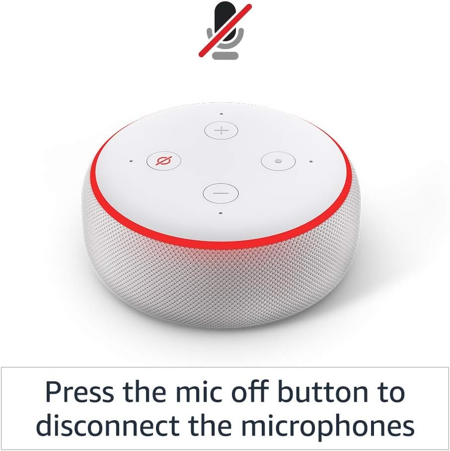 Echo Dot 3rd Gen 2018 Release Smart Speaker with Alexa Charcoal