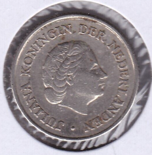 1950 Netherlands 25 Cent