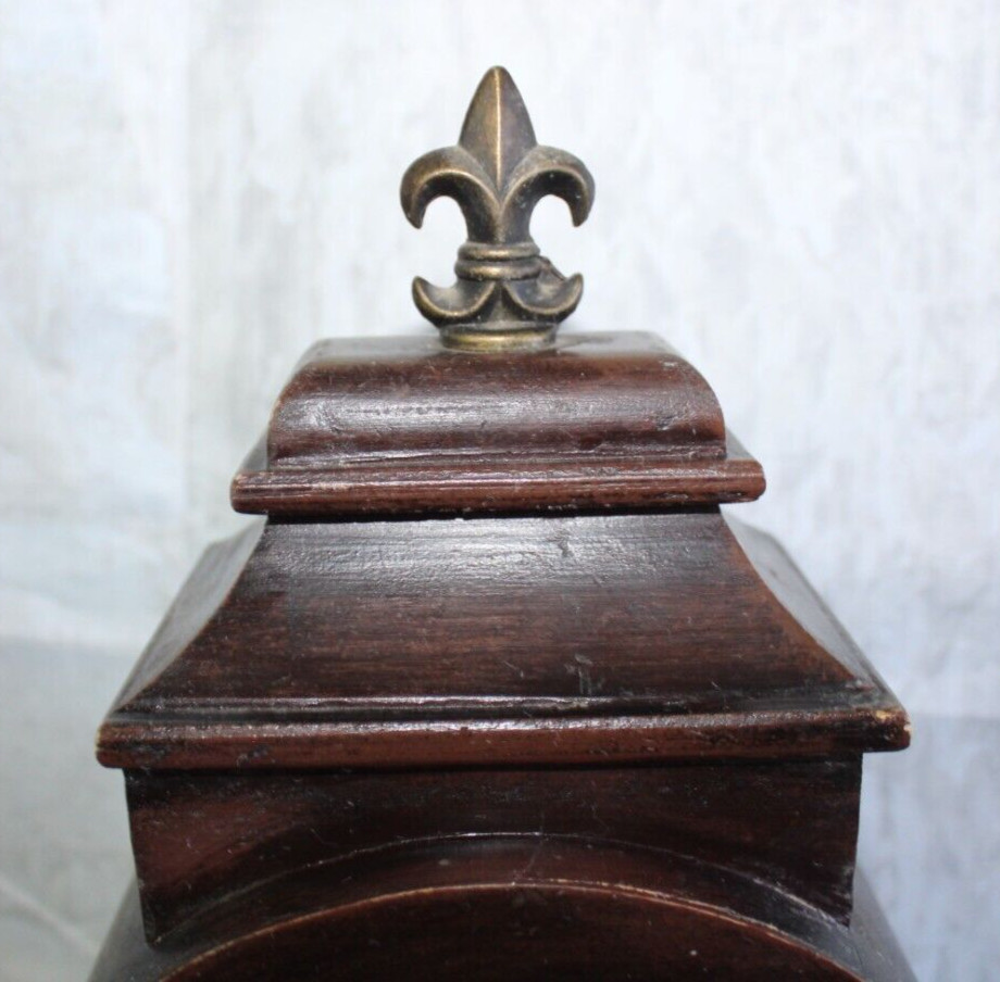 Three Hands Corp. Mantel Clock Style Clock WORKS!