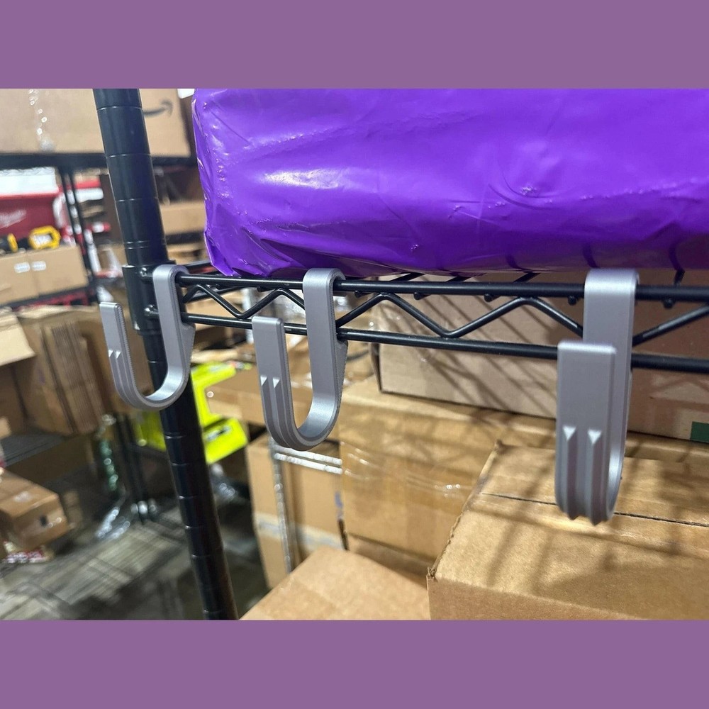 3D Printed Wire Rack Hooks/Hangers (5 pack)