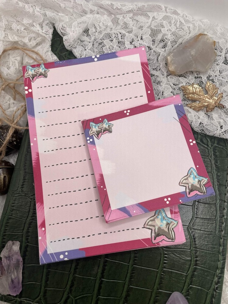 Star Balloons Tear Away Notepad