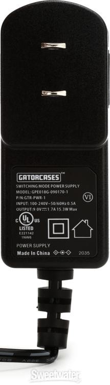 Gator GTR-PWR-1MAX Pedalboard Power Supply, Wall-Wart Comba Pack