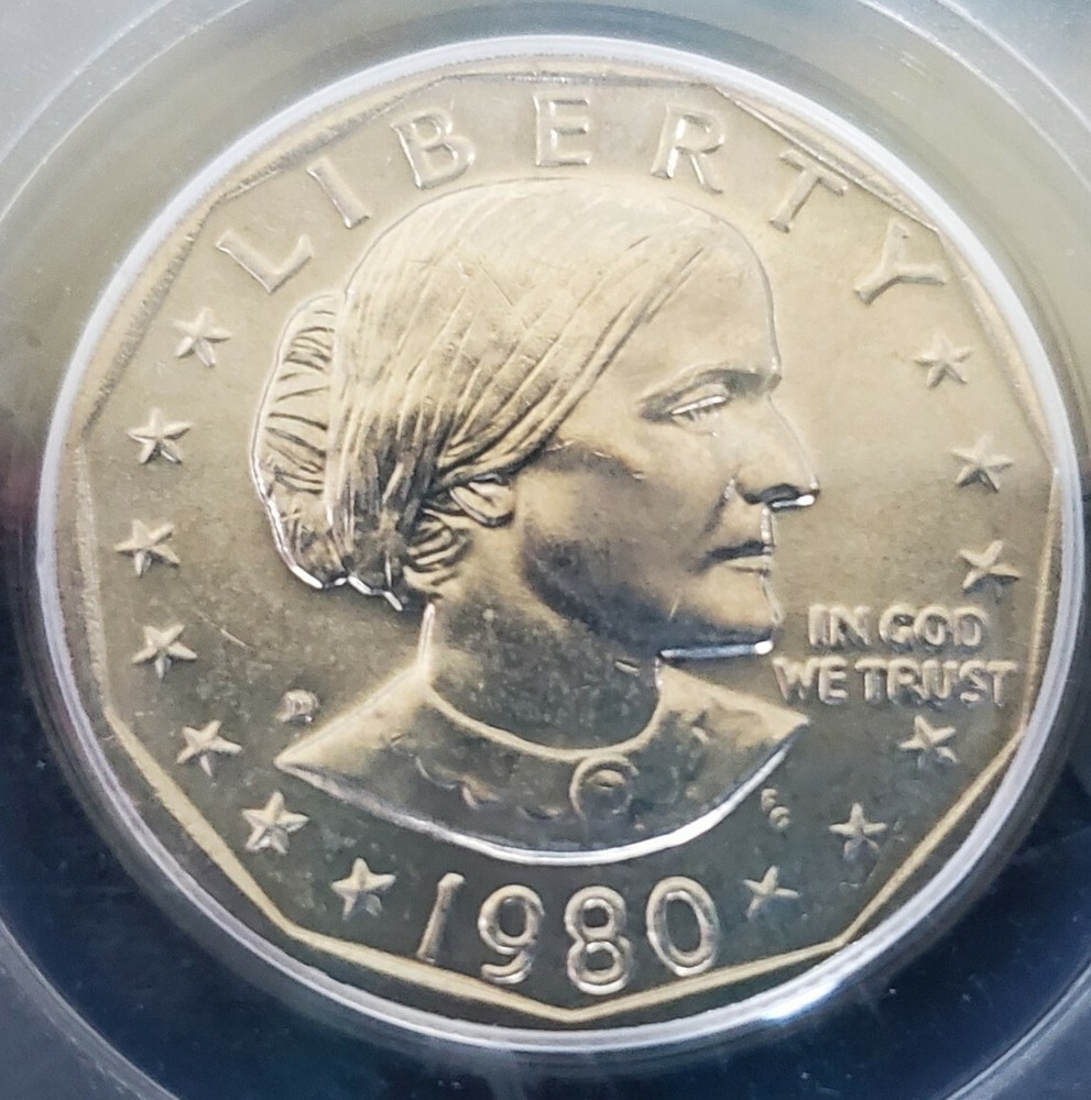 1980 D $1 Susan B. Anthony Dollar PCGS MS65