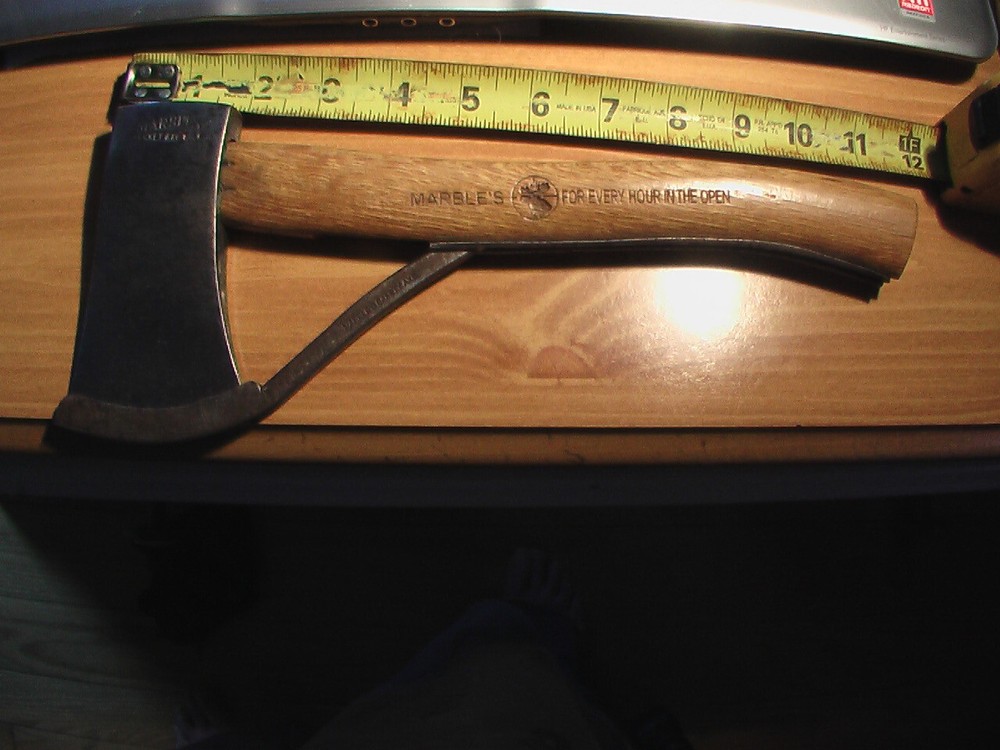 MARBLES No 6 pocket ax