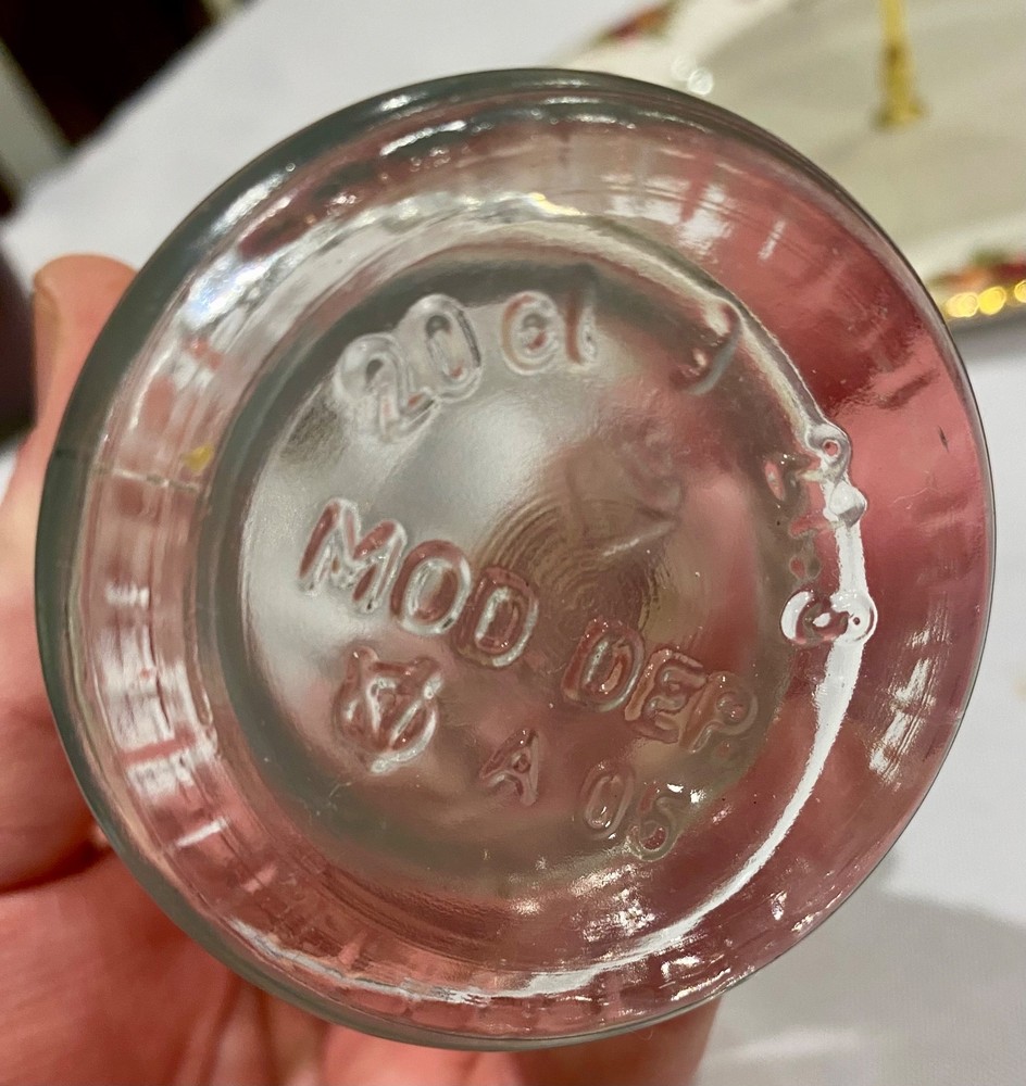 Vintage Corked Glass Bottle